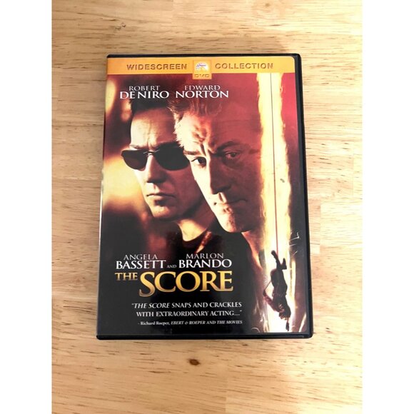 The Score 2001 DVD Widescreen Crime Robert De Niro Edward Norton Pre-Owned - Picture 1 of 4